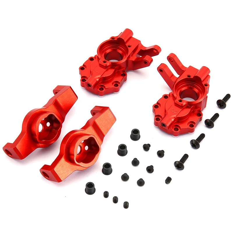 for TRX4 Aluminum Steering Knuckles Portal Drive Housing & Caster Blocks 8232 8252 for RC TRX-4 1/10 RC Crawler
for TRX4 Aluminum Steering Knuckles Portal Drive Housing & Caster Blocks 8232 8252 for RC TRX-4 1/10 RC Crawler