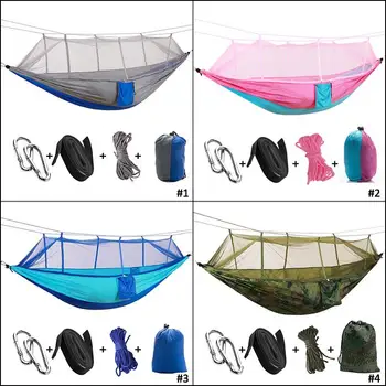 Durable Swing Hanging Bed Mosquito Net 4color Sturdy Parachute Hammock Hanging Camping Tents Practical Travel Lifts Nylon
Durable Swing Hanging Bed Mosquito Net 4color Sturdy Parachute Hammock Hanging Camping Tents Practical Travel Lifts Nylon