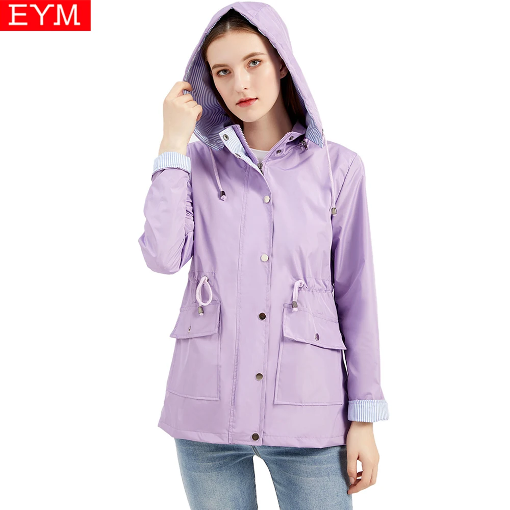 2021 New Fashion Women's Windbreaker Casual Female Detachable Hood Coat Quality Brand Women Clothing
2021 New Fashion Women's Windbreaker Casual Female Detachable Hood Coat Quality Brand Women Clothing