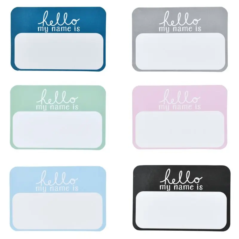 6 6 Pcs/set Name Tag Labels Hello My Name Is sticker Baby Announcement Sticker Newborn Hospital Photography Props School Office
6 6 Pcs/set Name Tag Labels Hello My Name Is sticker Baby Announcement Sticker Newborn Hospital Photography Props School Office