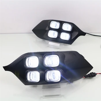 2Pcs Car LED light For Mitsubishi Pajero Sport 2016 2017 2018 2019 Daytime Running Light DRL Lamp with yellow signal fog lamp
2Pcs Car LED light For Mitsubishi Pajero Sport 2016 2017 2018 2019 Daytime Running Light DRL Lamp with yellow signal fog lamp