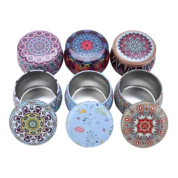 6Pcs Vintage Empty Metal Tin Jars Spice Candy Jewelry Storage Case DIY Candle Jars Making Containers Decorations Storage Boxes
6Pcs Vintage Empty Metal Tin Jars Spice Candy Jewelry Storage Case DIY Candle Jars Making Containers Decorations Storage Boxes