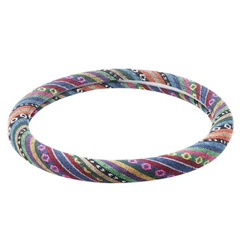 Flax Steering Wheel Cover Car National Style Breathable Anti Slip Protector Accessories 38*3.4cm Durable Portable
Flax Steering Wheel Cover Car National Style Breathable Anti Slip Protector Accessories 38*3.4cm Durable Portable