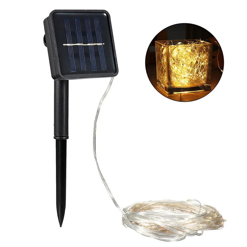 100 led Solar LED Lighting String Waterproof LED Copper Wire String Holiday Outdoor led strip Christmas Party Wedding Decoration
100 led Solar LED Lighting String Waterproof LED Copper Wire String Holiday Outdoor led strip Christmas Party Wedding Decoration