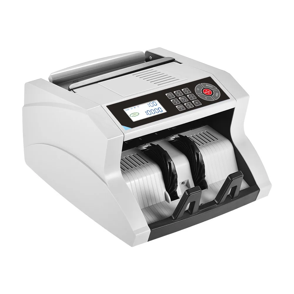 

Desktop Automatic/Manual Cash Banknote Bill Money Multi-currency Counter Counting Machine LCD Display Built-in UV MG MT IR DD