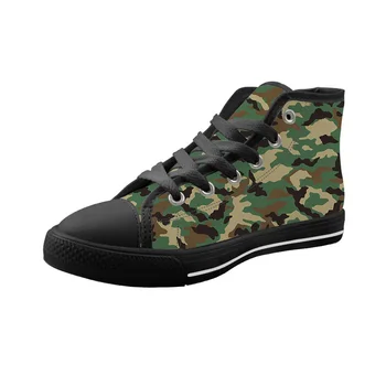 NOISYDESIGNS Black Camouflage Kids Toddler Canvas Shoes For Boys High-top Children Walking Sneakers Running Child Tenis Infantil 
NOISYDESIGNS Black Camouflage Kids Toddler Canvas Shoes For Boys High-top Children Walking Sneakers Running Child Tenis Infantil