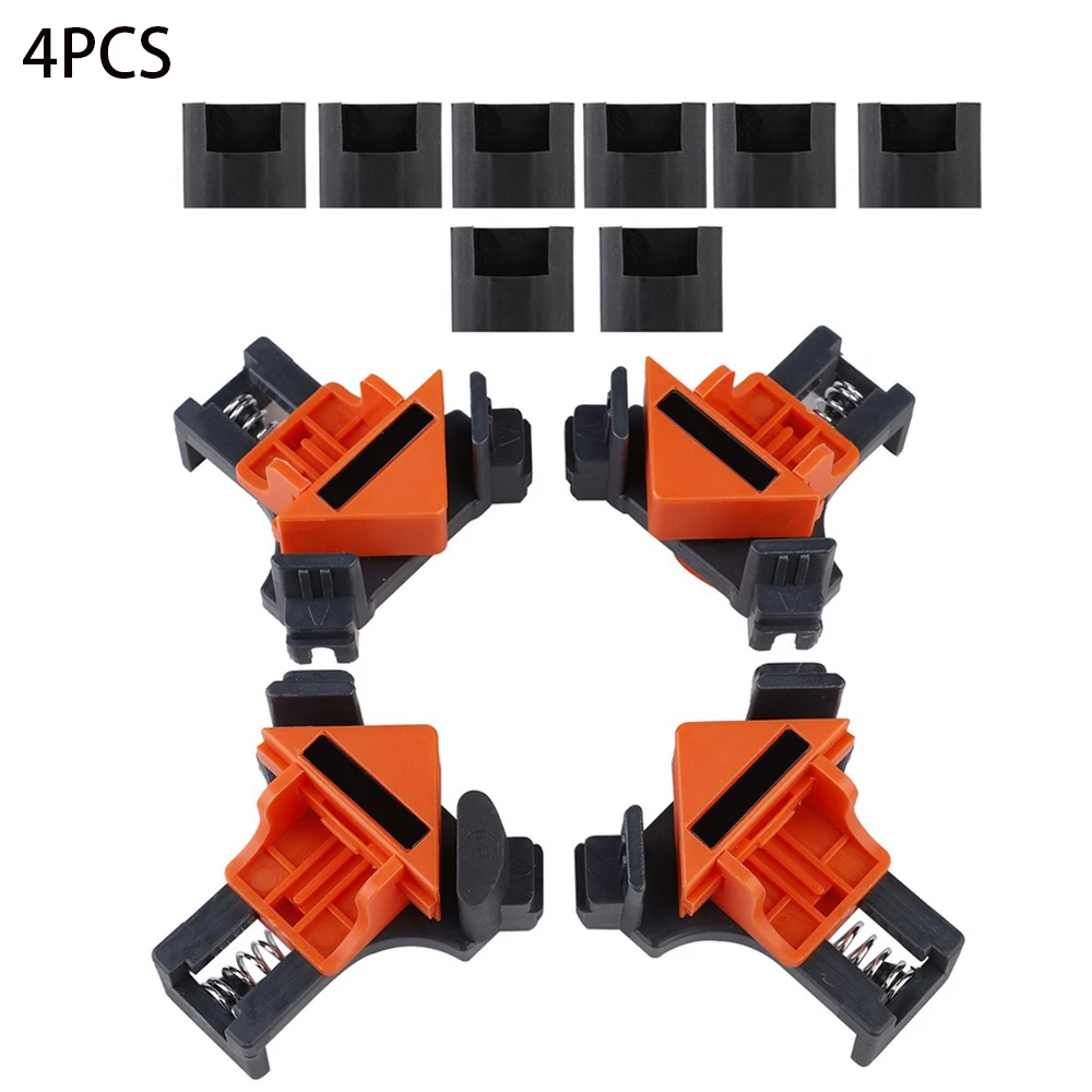 4pcs 90 Degree Corner Clamp Right Angle Clamps Fixing Clip Picture Frame Woodworking Tool Angle Clips Positioning Fixture Tools
4pcs 90 Degree Corner Clamp Right Angle Clamps Fixing Clip Picture Frame Woodworking Tool Angle Clips Positioning Fixture Tools
