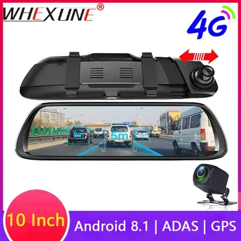 WHEXUNE 4G ADAS Car DVR Camera 9.88"display Android 8.1 Rear View Mirror Rear FHD 1080P WiFi GPS Dash Cam Registrar Video Record
WHEXUNE 4G ADAS Car DVR Camera 9.88"display Android 8.1 Rear View Mirror Rear FHD 1080P WiFi GPS Dash Cam Registrar Video Record