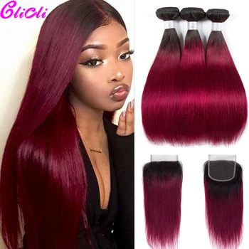 Ombre Brazilian Straight Bundles With Closure Colored 1B Burgundy Blonde Human Hair Bundles With Closure 3 Bundles And Closure
Ombre Brazilian Straight Bundles With Closure Colored 1B Burgundy Blonde Human Hair Bundles With Closure 3 Bundles And Closure