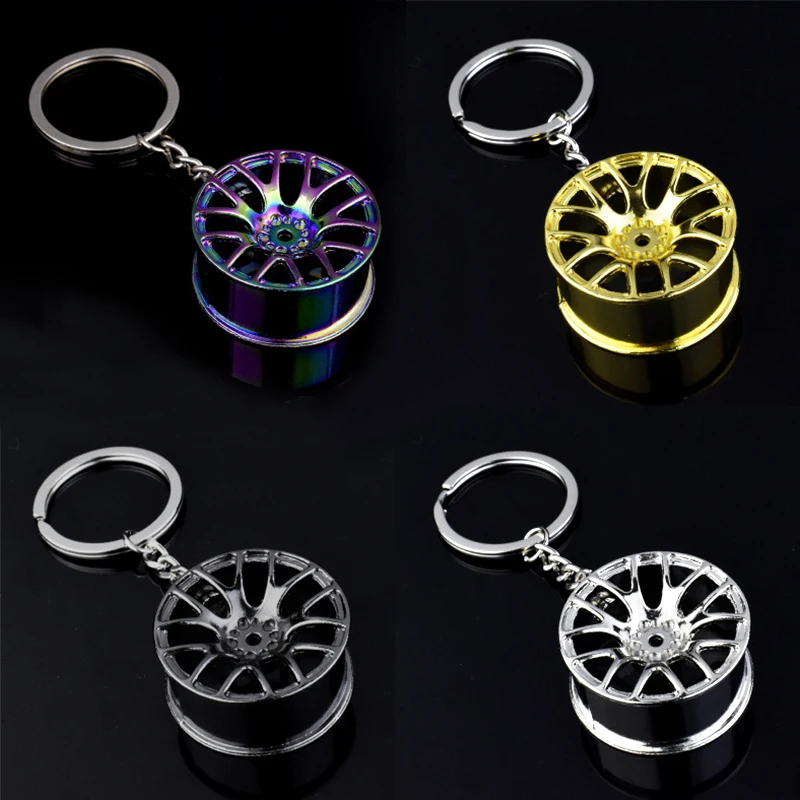 Luxury Wheel Hub Key Chain Zinc Alloy Tire Styling Car Key Ring Auto Modification Parts Key Holder For Ford Auto Accessories
Luxury Wheel Hub Key Chain Zinc Alloy Tire Styling Car Key Ring Auto Modification Parts Key Holder For Ford Auto Accessories