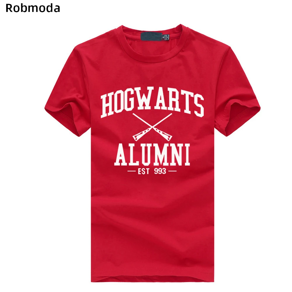 Hogwarts Alumni T Shirt Men Women Harry Funny Potter T-shirts New Novelty Design Short Sleeve O-neck Cotton Tshirts Plus Size 
Hogwarts Alumni T Shirt Men Women Harry Funny Potter T-shirts New Novelty Design Short Sleeve O-neck Cotton Tshirts Plus Size