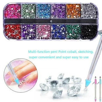 Gift Portable Manual Point Drill Pen Embroidery Tool Phone Case Decoration Rhinestone Multi-Purpose Nail Art Diamond Painting
Gift Portable Manual Point Drill Pen Embroidery Tool Phone Case Decoration Rhinestone Multi-Purpose Nail Art Diamond Painting