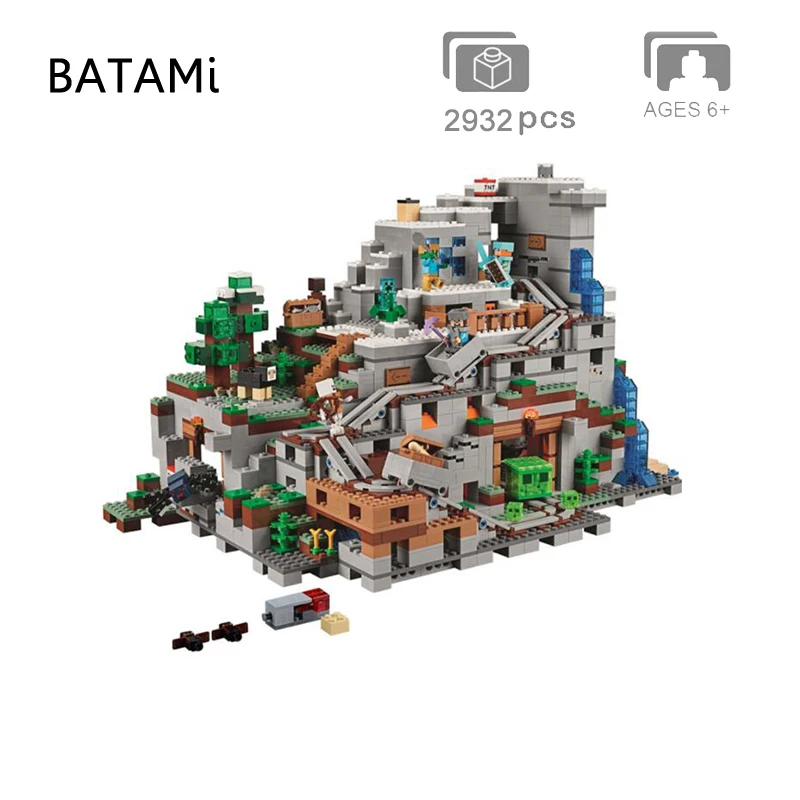 Model building kit Compatible with The Mountain Cave Village Waterfall Base Underwater Temple Tree House Set Brick minfigure toy
Model building kit Compatible with The Mountain Cave Village Waterfall Base Underwater Temple Tree House Set Brick minfigure toy