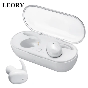 LEORY TWS Wireless bluetooth Earphone Auto Pairing Noise Cancelling HiFi Bass Stereo Earbuds Bilateral Calls Headset with Mic
LEORY TWS Wireless bluetooth Earphone Auto Pairing Noise Cancelling HiFi Bass Stereo Earbuds Bilateral Calls Headset with Mic