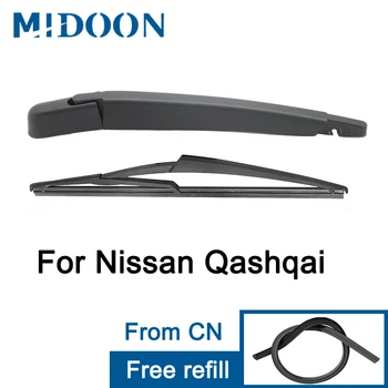 MIDOON Wiper 12" Rear Wiper Blade & Arm Set Kit For Nissan Qashqai Dualis J10 J11 2007 - 2018 Windshield Windscreen Rear Window 
MIDOON Wiper 12" Rear Wiper Blade & Arm Set Kit For Nissan Qashqai Dualis J10 J11 2007 - 2018 Windshield Windscreen Rear Window