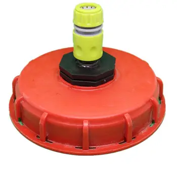 Plastic IBC Tank Cap Cover Lid Bung Adapter with Water Injection Connector Plug Ball Valve Leakproof and Dustproof Pipe Fittings 
Plastic IBC Tank Cap Cover Lid Bung Adapter with Water Injection Connector Plug Ball Valve Leakproof and Dustproof Pipe Fittings