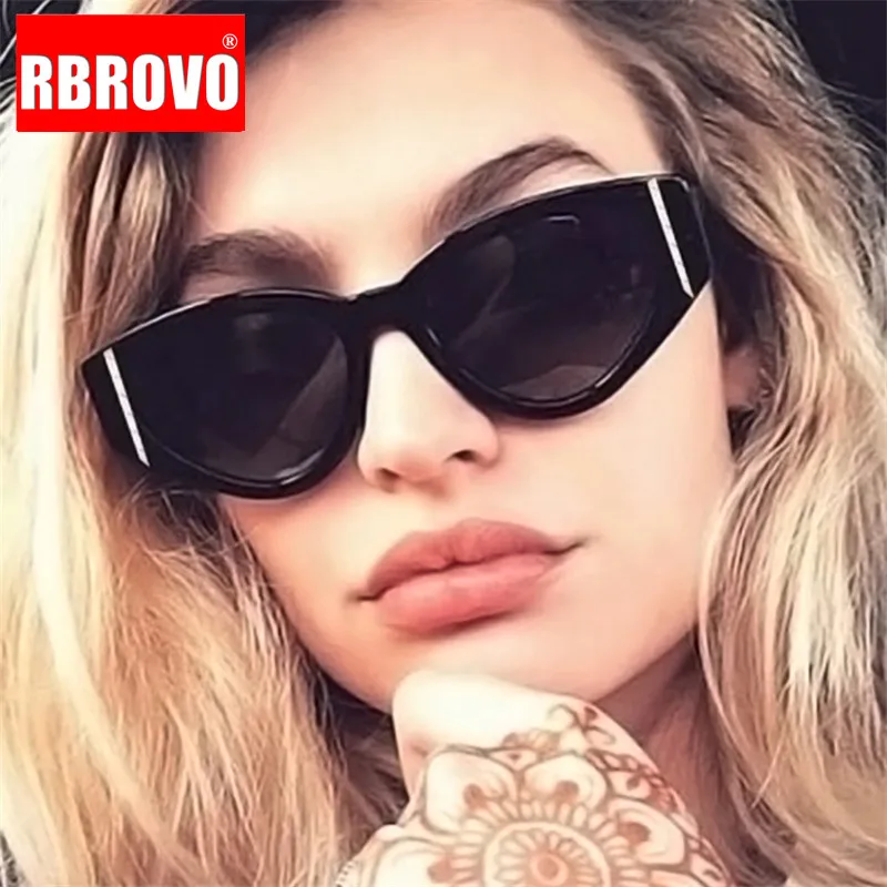 Женские Классические солнцезащитные очки кошачий глаз RBROVO с градиентом UV400