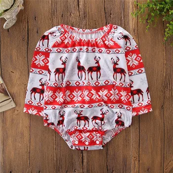 2020 Autumn Baby Girls Clothes Jumpsuit Casual Thin Section Christmas Fawn Printed Long-sleeved Short Climbing Hammock
2020 Autumn Baby Girls Clothes Jumpsuit Casual Thin Section Christmas Fawn Printed Long-sleeved Short Climbing Hammock