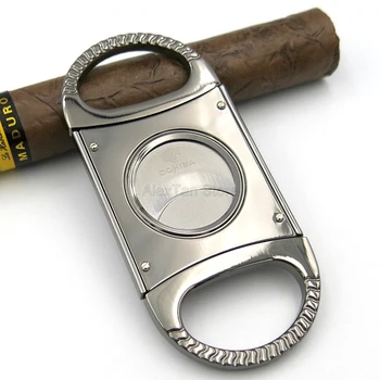 COHIBA Elegant Stainless Steel Cigar Cutter Super Sharp Dual Blades Cigar Tobacco Scissor Cutting W/Gift Box Brand New
COHIBA Elegant Stainless Steel Cigar Cutter Super Sharp Dual Blades Cigar Tobacco Scissor Cutting W/Gift Box Brand New