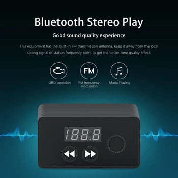 ELM327 + OBD2 Music Player 2 in 1 OBD2 Scanner Bluetooth 4.0 OBD 2 OBD2 Car Diagnostic Auto Tool ELM 327 ODB2 Scanner Tool
ELM327 + OBD2 Music Player 2 in 1 OBD2 Scanner Bluetooth 4.0 OBD 2 OBD2 Car Diagnostic Auto Tool ELM 327 ODB2 Scanner Tool