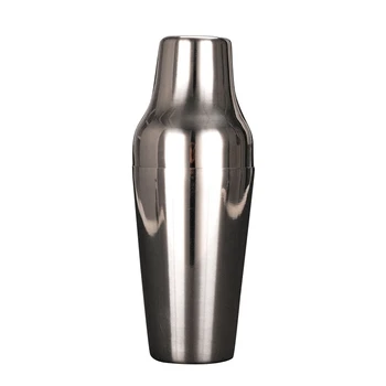 650Ml Stainless Steel French Cocktail Shaker Classic and Elegant Bar Cocktail Shaker Bartender Bar Tool Silver
650Ml Stainless Steel French Cocktail Shaker Classic and Elegant Bar Cocktail Shaker Bartender Bar Tool Silver
