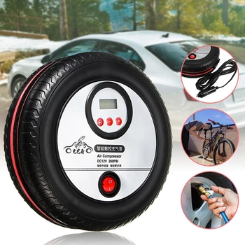 12V DC 260PSI Portable Mini Digital Display Pump Form Air Pump Compressor LCD Display Air Compressor Car Tyre Inflator Pump
12V DC 260PSI Portable Mini Digital Display Pump Form Air Pump Compressor LCD Display Air Compressor Car Tyre Inflator Pump