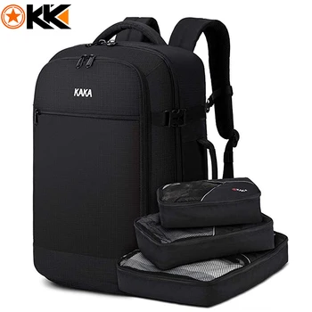 Travel Overnight Backpack,45L FAA Flight Approved Weekender Bag Carry on Backpack with 3 Cubes
Travel Overnight Backpack,45L FAA Flight Approved Weekender Bag Carry on Backpack with 3 Cubes