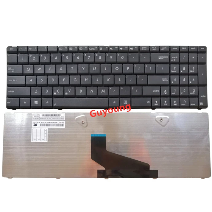 Фото Английская клавиатура для ноутбука ASUS G72 X53 X54H k53 A53 A52J K52N G51V G53 N61 N50 N51 N60 U50 K55D G60 F50S U53