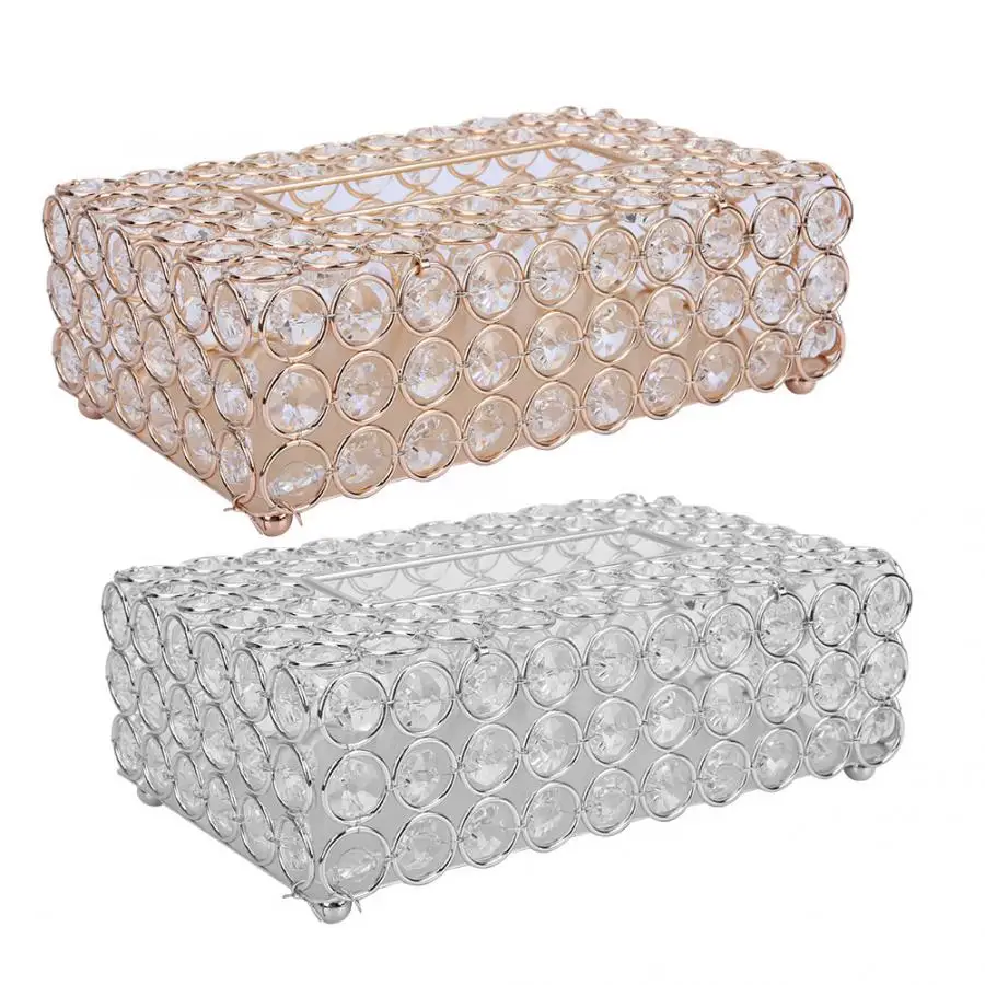 Napkin Wet Wipes Box Rectangular Artificial Crystal Tissue Box Cover Tissue Paper Storage Holder Home Decor Toilet Paper
Napkin Wet Wipes Box Rectangular Artificial Crystal Tissue Box Cover Tissue Paper Storage Holder Home Decor Toilet Paper