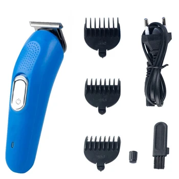 Electric Clipper Cordless Electric Hair Clipper Men's Shaver Beard Cutting Machine Household Child Adult EU Plug(Blue)
Electric Clipper Cordless Electric Hair Clipper Men's Shaver Beard Cutting Machine Household Child Adult EU Plug(Blue)