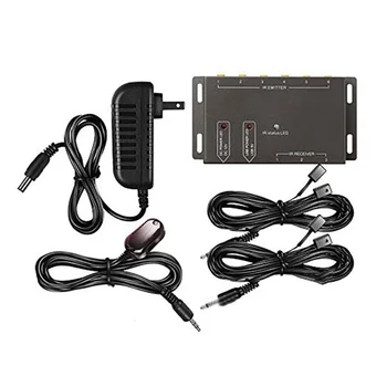 Repeater 6 Emitters Amplifier Cable Box Satellite TV Kit DVD Player IR Transceiver Devices 30mA Stereo Remote Control 12VDC 
Repeater 6 Emitters Amplifier Cable Box Satellite TV Kit DVD Player IR Transceiver Devices 30mA Stereo Remote Control 12VDC