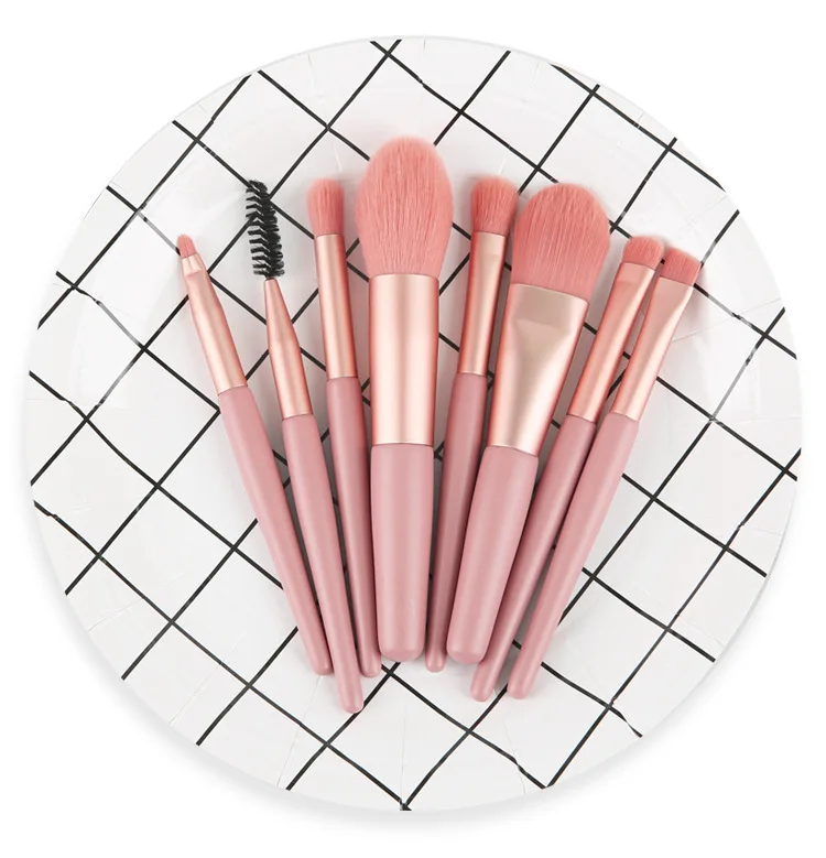 Professional portable makeup brush set fashion new 8 mini makeup brushes matte wooden handle portable soft hair makeup brush set
Professional portable makeup brush set fashion new 8 mini makeup brushes matte wooden handle portable soft hair makeup brush set