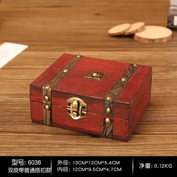 Antique Old Fashioned Old Prop Box Handmade Creative Retro Room Escape Road Wooden Box Window Decoration Storage Box 
Antique Old Fashioned Old Prop Box Handmade Creative Retro Room Escape Road Wooden Box Window Decoration Storage Box