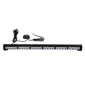 24 LED 27" Hazard Emergency Warning Tow Traffic Advisor Flash Strobe Light Bar (Red and Blue)
24 LED 27" Hazard Emergency Warning Tow Traffic Advisor Flash Strobe Light Bar (Red and Blue)