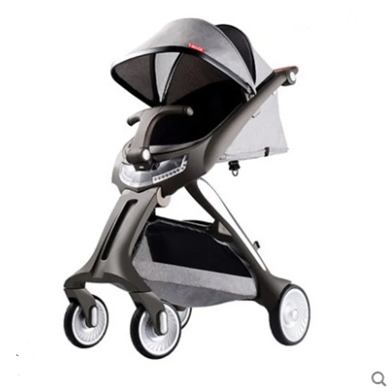 High landscape stroller can sit and recline lightweight folding Comfort stroller baby shock absorber trolley
High landscape stroller can sit and recline lightweight folding Comfort stroller baby shock absorber trolley