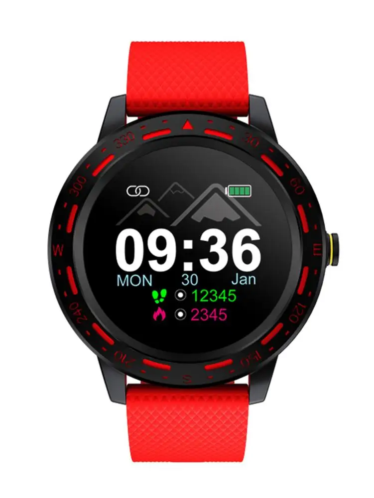 S18 Smart Watch IP67 Waterproof Full Touch Screen Super Long Standby Sports Fitness Watch, Multi-Sport Record Health Monitoring 
S18 Smart Watch IP67 Waterproof Full Touch Screen Super Long Standby Sports Fitness Watch, Multi-Sport Record Health Monitoring