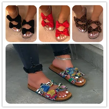Women Summer Slippers Shoes 2020 Casual Leopard Snake Bow Flip Flop Shoes Ladies Outdoor Wild Fashion Home Slipper Beach Sandals
Women Summer Slippers Shoes 2020 Casual Leopard Snake Bow Flip Flop Shoes Ladies Outdoor Wild Fashion Home Slipper Beach Sandals
