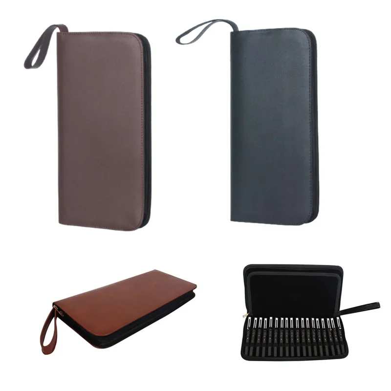 36 Holes Penalty Pencil Case School Canvas Roll Pouch Makeup Comestic Brown Brush Pen Storage Pecncil Box Estuches School 
36 Holes Penalty Pencil Case School Canvas Roll Pouch Makeup Comestic Brown Brush Pen Storage Pecncil Box Estuches School