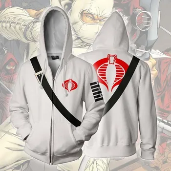 Movie G.I. Joe:The Rise of Cobra STORM SHADOW Hoodies jacket Cosplay Costumes 3D printed zip-up men women hoodies Sweatshirts
Movie G.I. Joe:The Rise of Cobra STORM SHADOW Hoodies jacket Cosplay Costumes 3D printed zip-up men women hoodies Sweatshirts