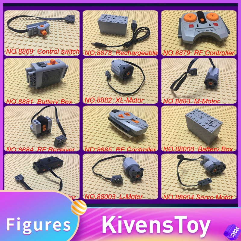 Motor Technic Accessories 8881 8882 8883 88003 88004 Building Block Train Remote Control Battery Box Switch Power Functions Toy
Motor Technic Accessories 8881 8882 8883 88003 88004 Building Block Train Remote Control Battery Box Switch Power Functions Toy