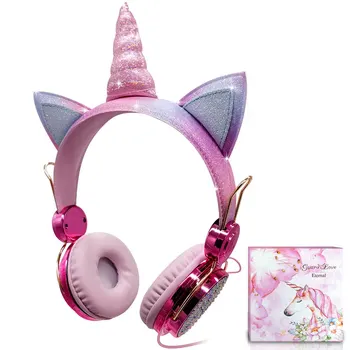 Cute Kids Girl Unicorn Headphone With Microphone Bling Bling Diamond Wired Headphones Mobile Phone Computer Gamer Headset Gifts
Cute Kids Girl Unicorn Headphone With Microphone Bling Bling Diamond Wired Headphones Mobile Phone Computer Gamer Headset Gifts