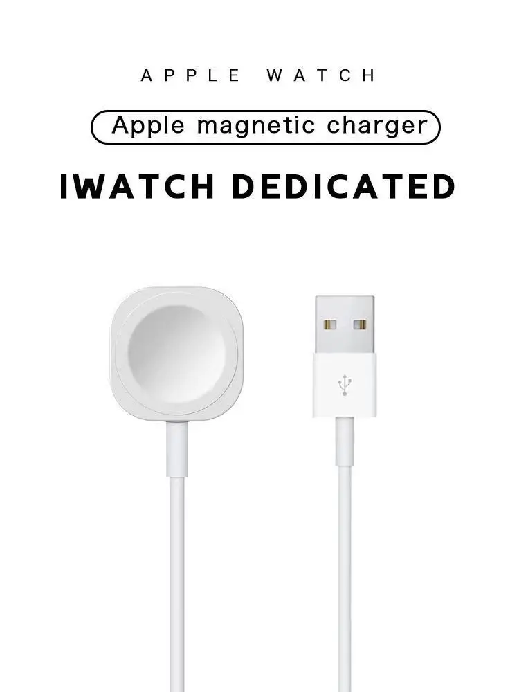 Magnetic Fast Charger for Apple Watch 6 5 4 3 2 1Smart Induction iWatch Wireless Charging USB Portable Charger Smart Accessories
Magnetic Fast Charger for Apple Watch 6 5 4 3 2 1Smart Induction iWatch Wireless Charging USB Portable Charger Smart Accessories