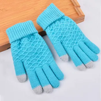 Fashion Winter Warm Vogue Solid Knitted Full Finger Gloves Mittens For Smart Phone Touches Screen -MX8
Fashion Winter Warm Vogue Solid Knitted Full Finger Gloves Mittens For Smart Phone Touches Screen -MX8
