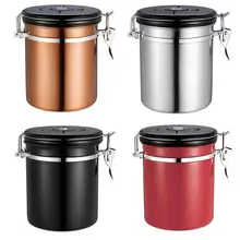 Storage Jar Stainless Steel Coffee Canister Coffee Container Airtight Storage Can Tea Food Canister Caddies Jar Kitchen 
Storage Jar Stainless Steel Coffee Canister Coffee Container Airtight Storage Can Tea Food Canister Caddies Jar Kitchen