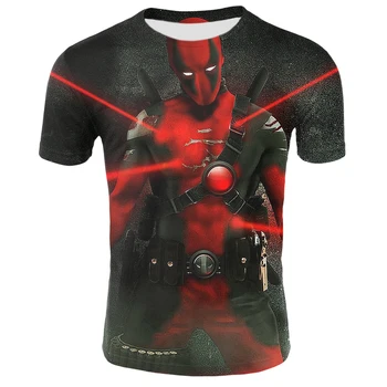 2020 new Marvel American animation Deadpool 3D printing T-shirt large size men's and women's casual men's shirts fun casual T-sh
2020 new Marvel American animation Deadpool 3D printing T-shirt large size men's and women's casual men's shirts fun casual T-sh