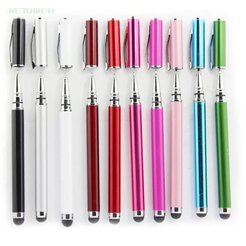 500pcs/lot 2in1 Ball Point Capacitive Pen Touch Screen for IPhone 8 Ipad Samsung Galaxy Tablet PC Smart Phone
500pcs/lot 2in1 Ball Point Capacitive Pen Touch Screen for IPhone 8 Ipad Samsung Galaxy Tablet PC Smart Phone