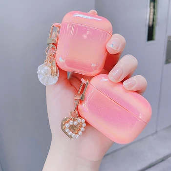 Luxury Hard Cute Earphone Case for Airpods 1 2 3 Case Glitter Bling Cover for Apple Air Pods Pro Case Accessories with Keychain
Luxury Hard Cute Earphone Case for Airpods 1 2 3 Case Glitter Bling Cover for Apple Air Pods Pro Case Accessories with Keychain