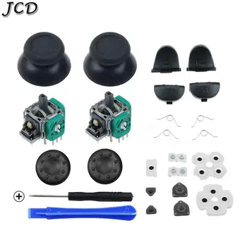 JCD L1 R1 L2 R2 Trigger Buttons 3D Analog Joysticks Thumb Sticks Cap Conductive Rubber For PS4 Controller Repair Set
JCD L1 R1 L2 R2 Trigger Buttons 3D Analog Joysticks Thumb Sticks Cap Conductive Rubber For PS4 Controller Repair Set