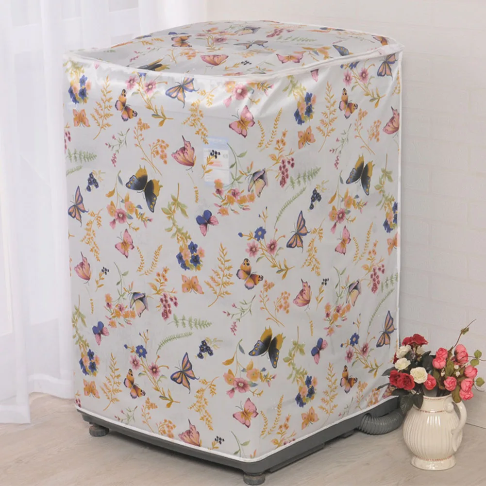 Accessory Case Protective Waterproof Floral Printed Bathroom Cute Home Washing Machine Cover Dust Proof Front Loading Decoration
Accessory Case Protective Waterproof Floral Printed Bathroom Cute Home Washing Machine Cover Dust Proof Front Loading Decoration