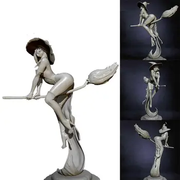 75mm Resin Figure Model Kit Lovely Beauty Sexy Witch Unpainted 1PC Unassembled Woman R9I1
75mm Resin Figure Model Kit Lovely Beauty Sexy Witch Unpainted 1PC Unassembled Woman R9I1